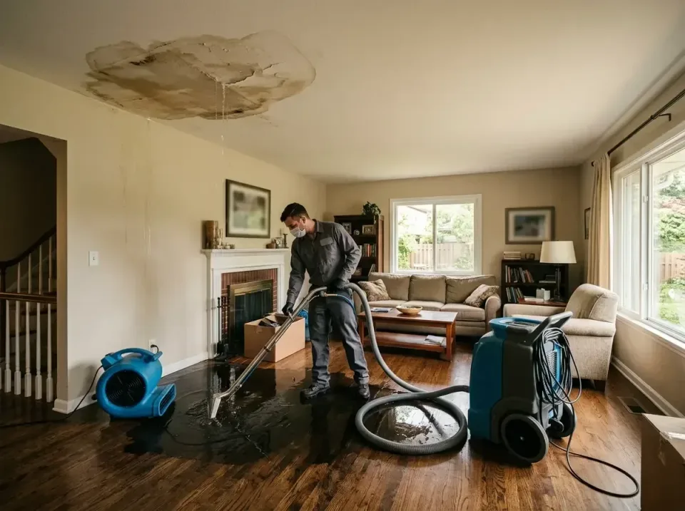 attic-pipe-burst-ceiling-drip-008 — frequently asked questions, Water Damage Restoration & Carpet Care in East Merrimack, NH